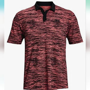 Under Armour Men's UA heatgear Iso-Chill ABE Twist Golf Polo Shirt medium nwot